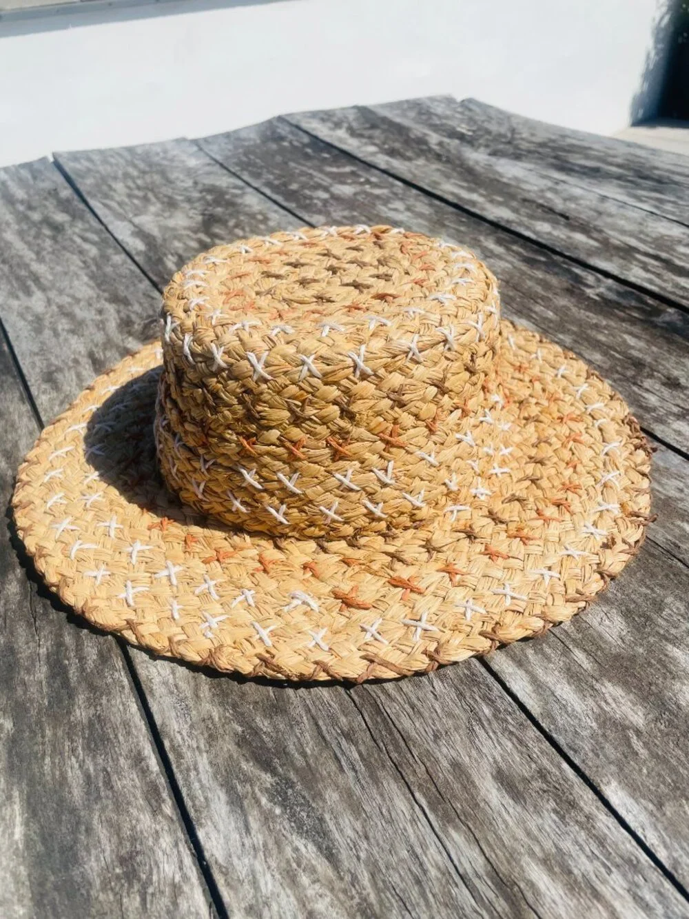 Lack Of Color Soft Woven Flex Medium Brim Fedora Natural Material Boater Hat